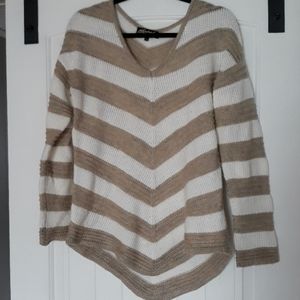 Chevron striped sweater